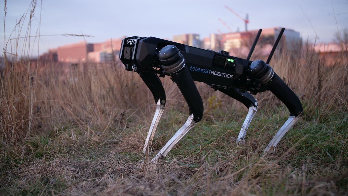 Robot dogs could soon help patrol the US-Mexico border – Axios