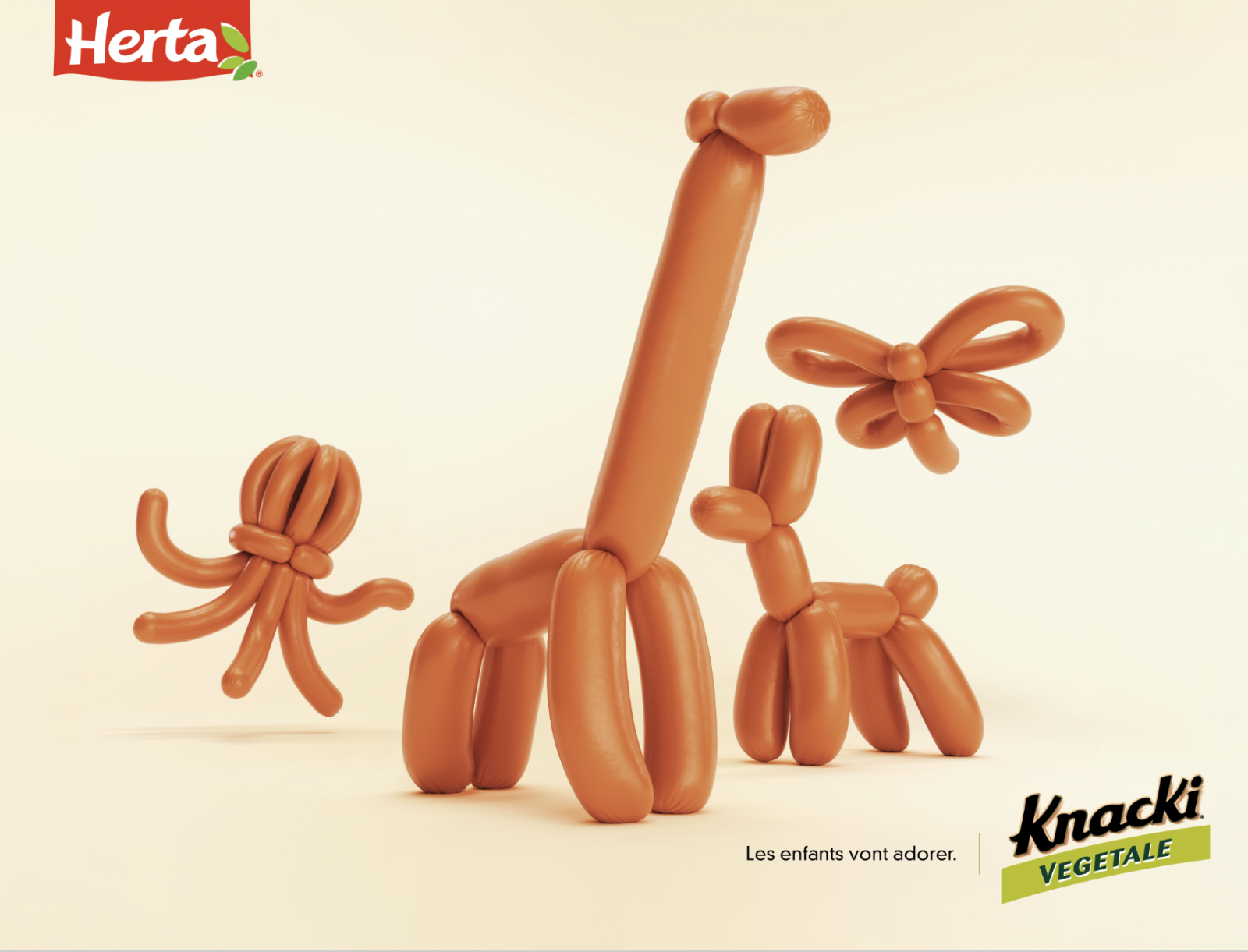 Herta Launches Plant-Based Sausages Shaped Like Balloon Animals – One Green Planet