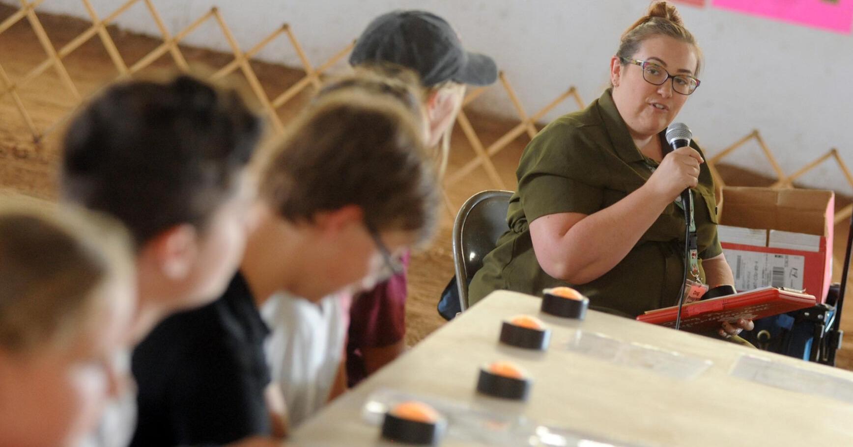 A quiz on canines: Youngsters show dog knowledge at Orleans County 4-H Fair – The Daily News Online