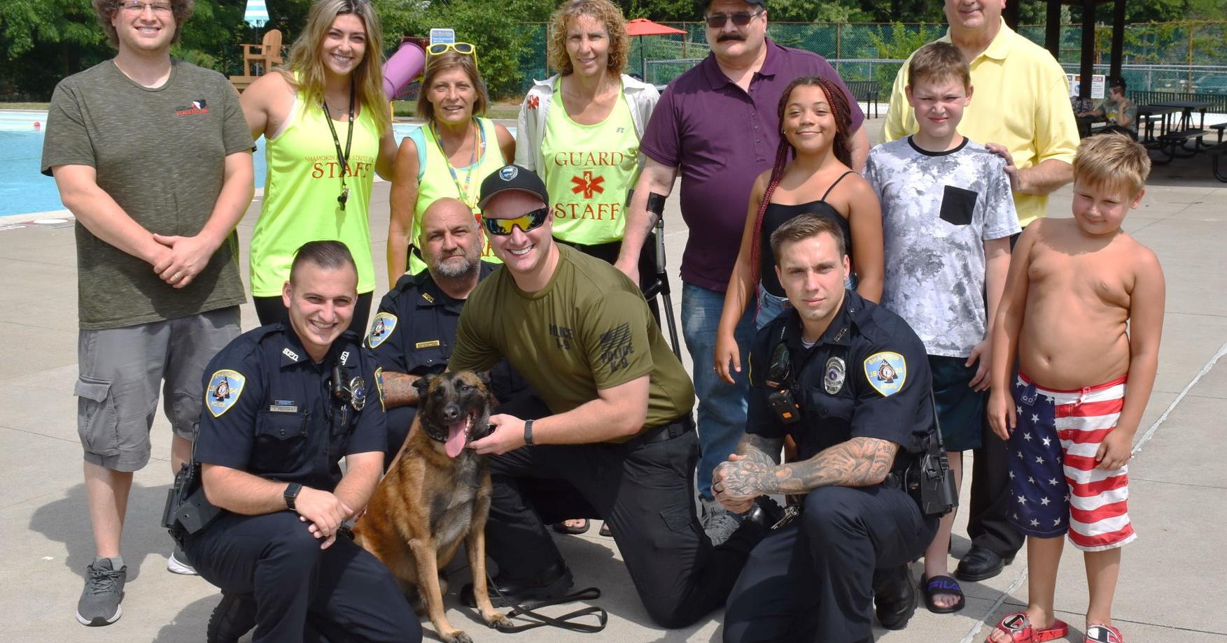 Watsontown PD donates more than $500 to food bank, pool – Milton Daily Standard