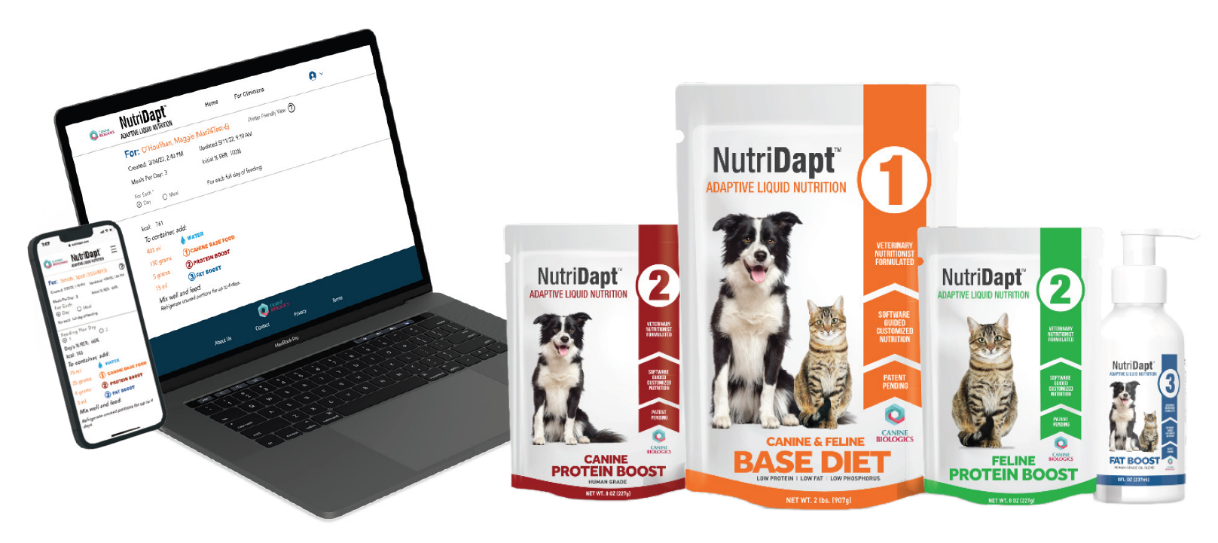 Canine Biologics Launches Adaptive Liquid Nutrition System for Critically Ill or Injured Dogs & Cats – Digital Journal