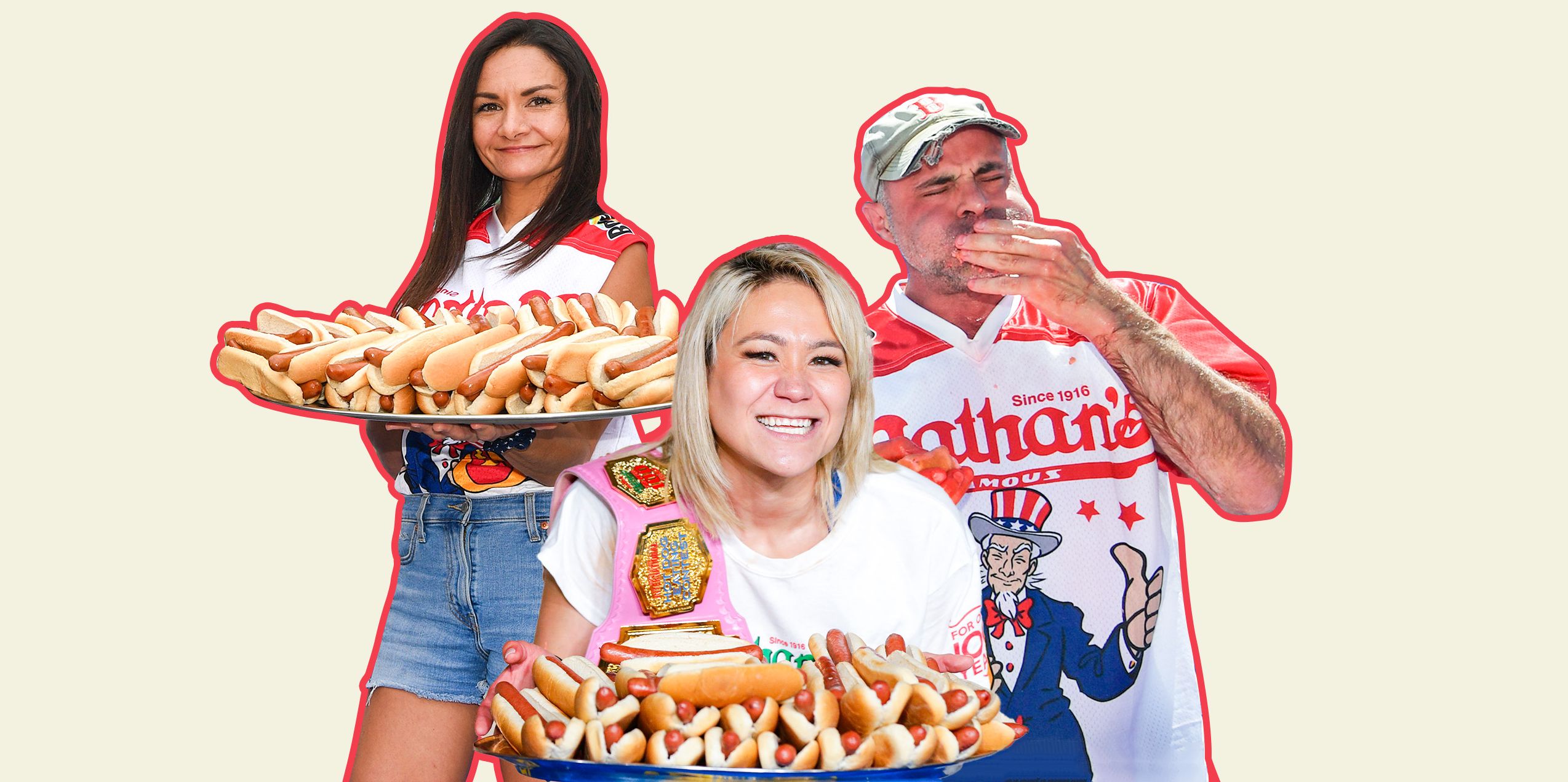 How Competitive Eaters Prepare For The Nathan's Hot Dog Eating Contest – Delish