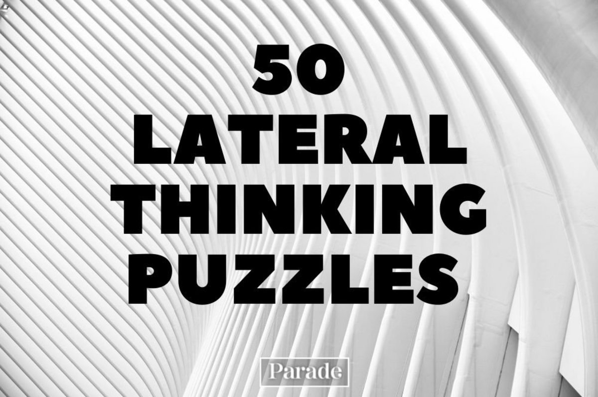 50 Lateral Thinking Puzzles That'll Stretch Your Mind in a Whole New Way – Parade Magazine