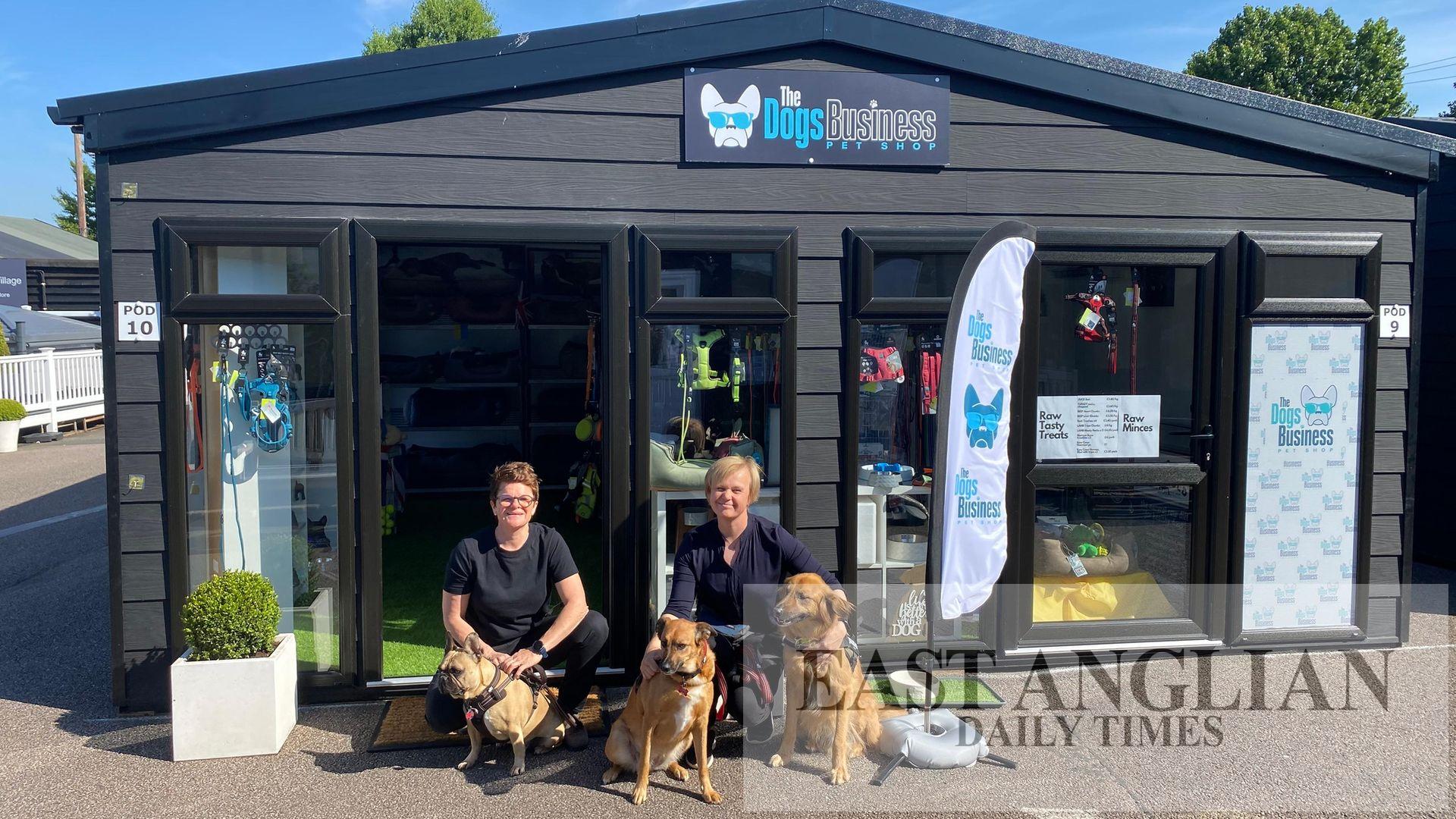 Best friends launch dogs one-stop shop in Stowmarket – East Anglian Daily Times