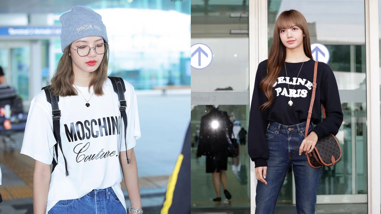 Blackpink Lisa’s Airport Fashion Evolution – IWMBuzz