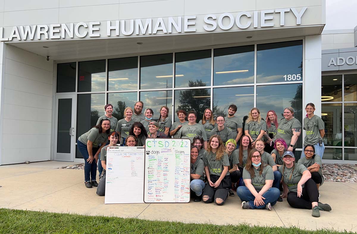 Families found for 159 Lawrence Humane Society animals during Clear the Shelter Day – The Lawrence Times