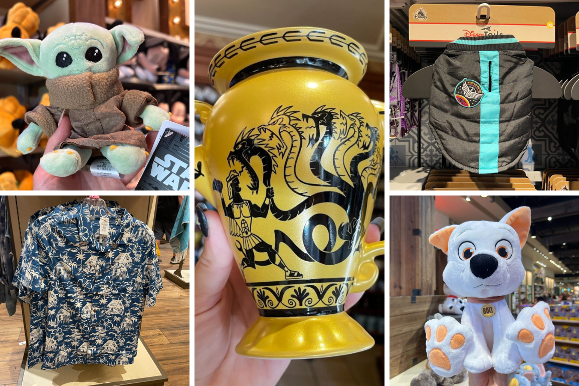 Merchandise Roundup 07/23/2022: New Grogu Shoulder Plush, Pet Apparel, Big Feet Bolt, and More – WDW News Today