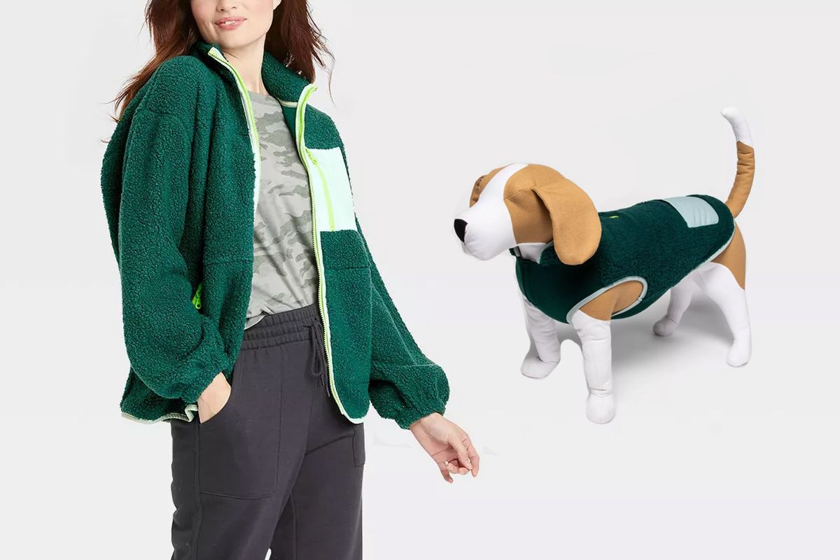 Target Has Cozy Fleece Jackets for You and Your Dog – PEOPLE