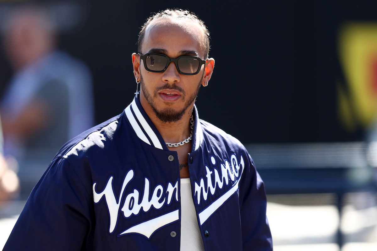 Lewis Hamilton's Dog Roscoe Is as Fashionable as the Formula 1 Star – Showbiz Cheat Sheet