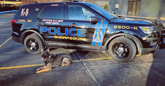 Sharpsburg's police dog, Jango dies after battle with health issues – TribLIVE