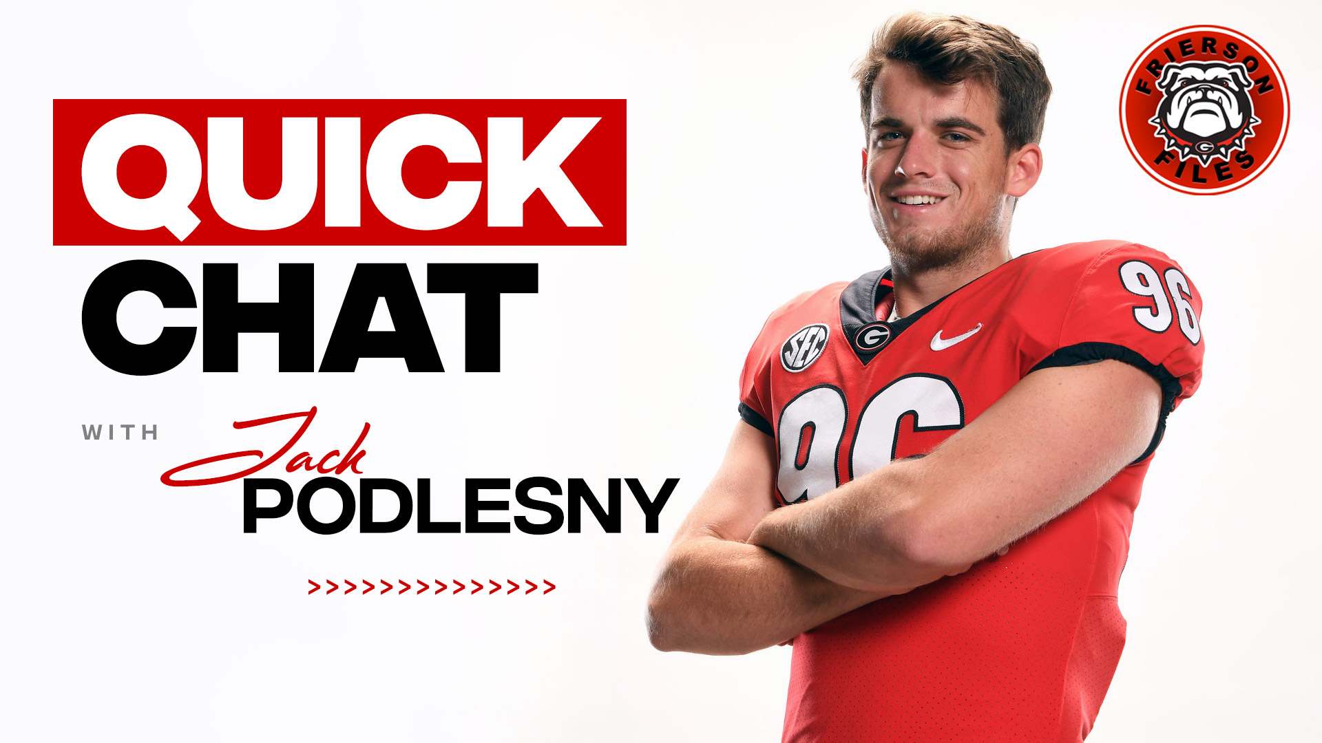 Quick Chat: Jack Podlesny – University of Georgia Athletics – Georgia Bulldogs