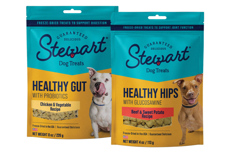 Stewart revamps dog treat line with new formulas, package designs – Pet Food Processing