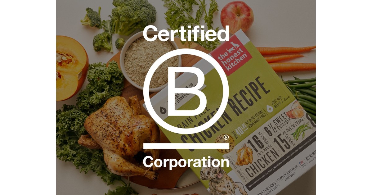 The Honest Kitchen, a Human Grade Pet Food Company, Achieves B Corp™ Certification USA – English – USA – English – PR Newswire