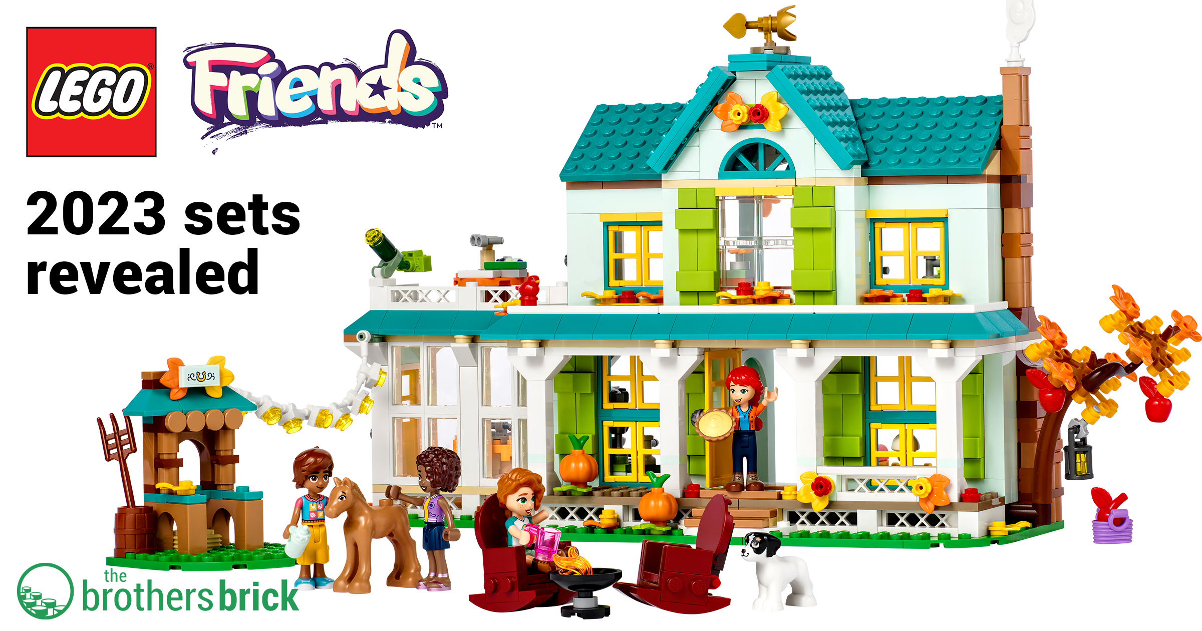 LEGO Friends reveals 5 sets for 2023 with diverse characters to better represent children [News] – The Brothers Brick