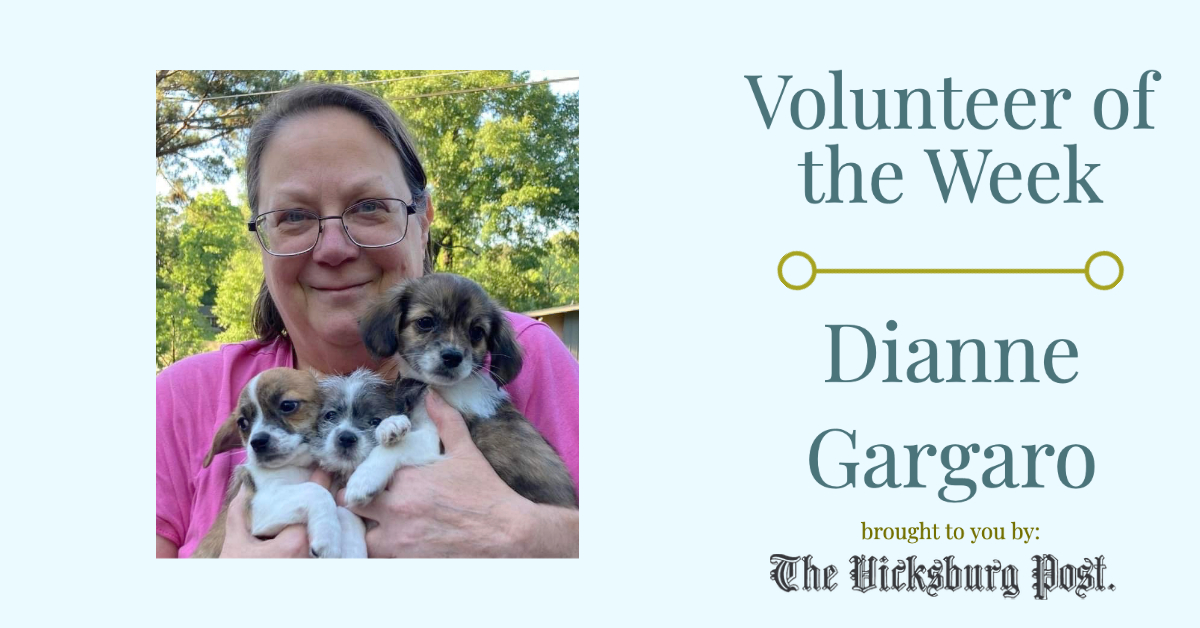 VOLUNTEER OF THE WEEK: Dianne Gargaro puts the kind in humankind – The Vicksburg Post – Vicksburg Post