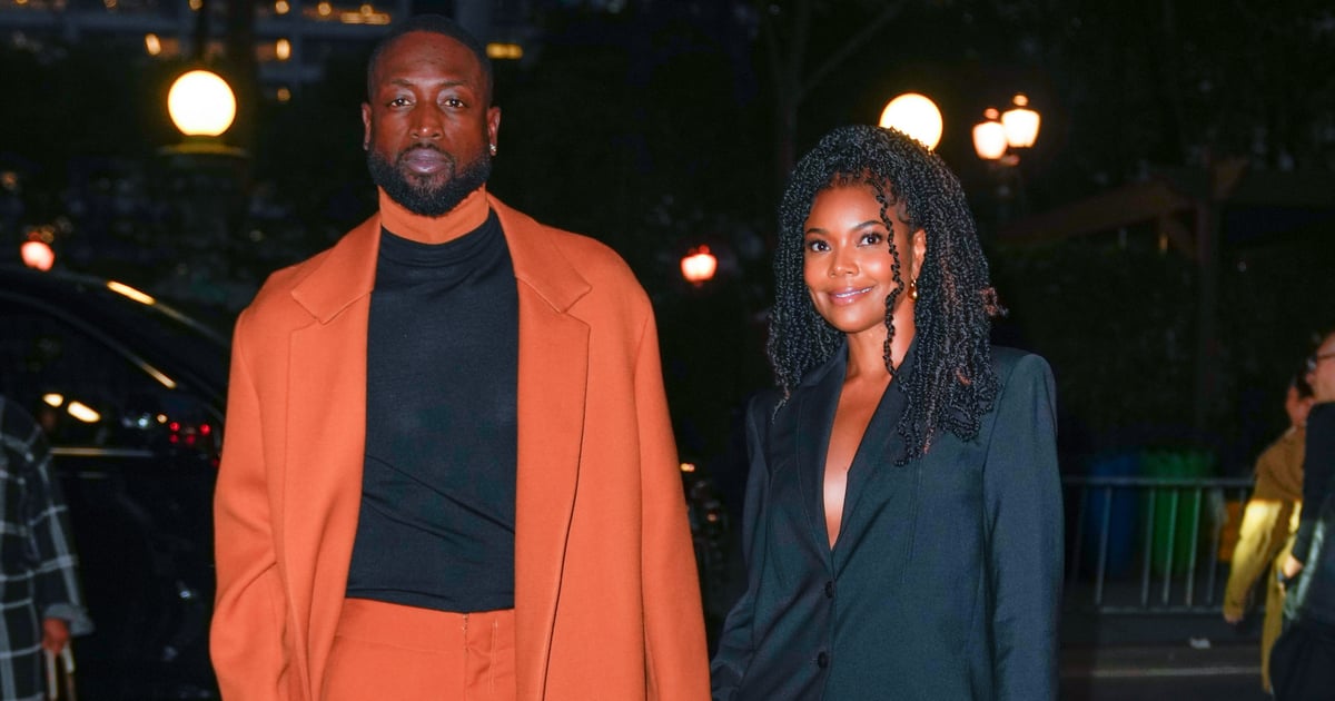 Gabrielle Union and Dwyane Wade Matched in Sharp Suits While Out in NYC – POPSUGAR