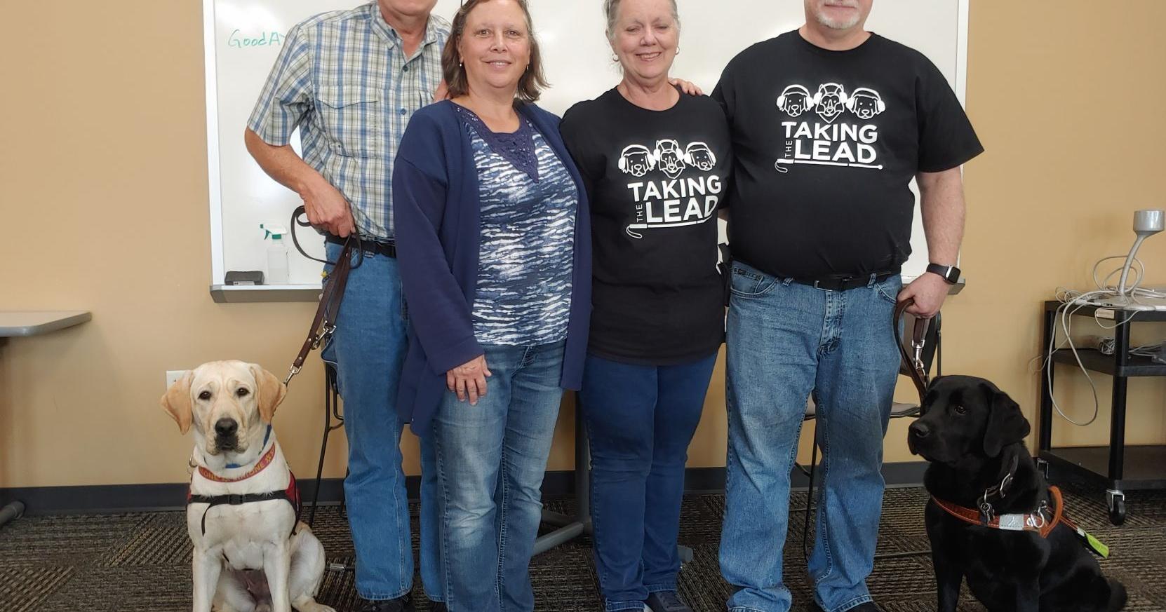 'This town helped raise her' – Guide dog reunites with trainers, community – Ashland Daily Press