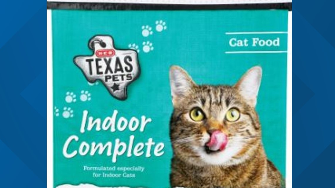 H-E-B recalls 16 lb. bags of Indoor Complete cat food – KENS5.com