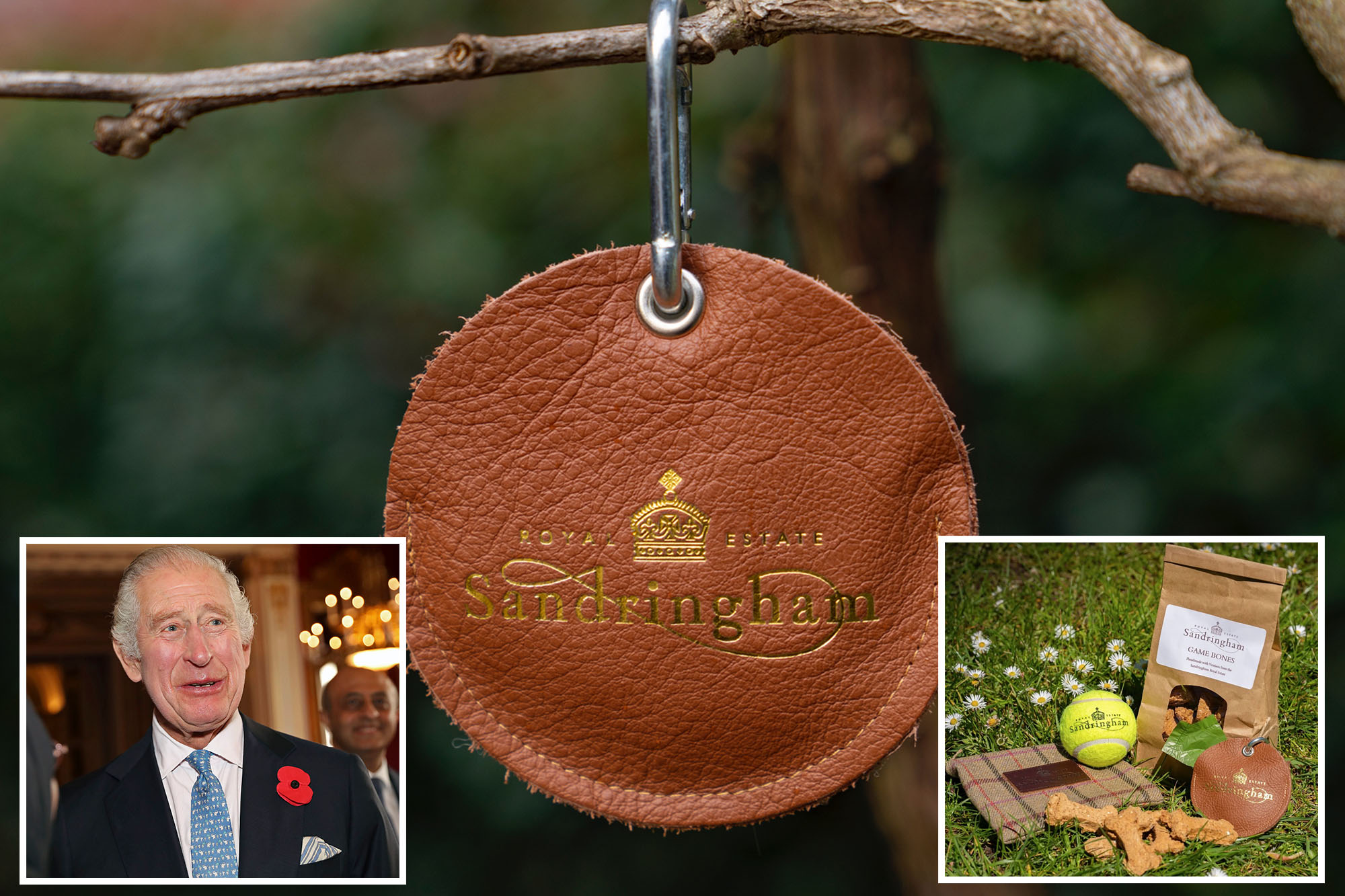 King Charles is selling chic leather dog poo bag holders at royal estate – New York Post