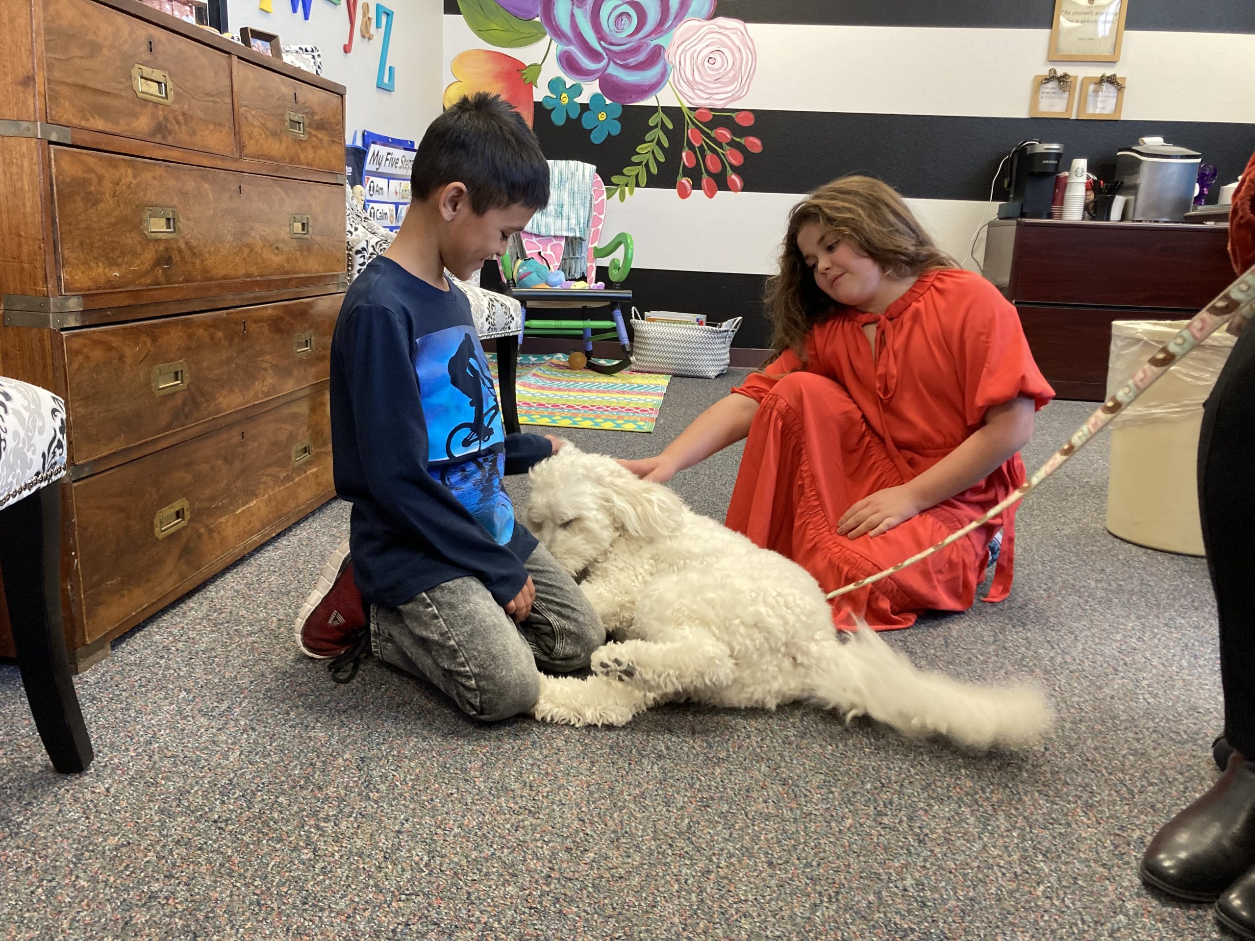 ‘SUPER FLUFFY AND CUTE’: That’s Sparkle the therapy dog at … – Odessa American