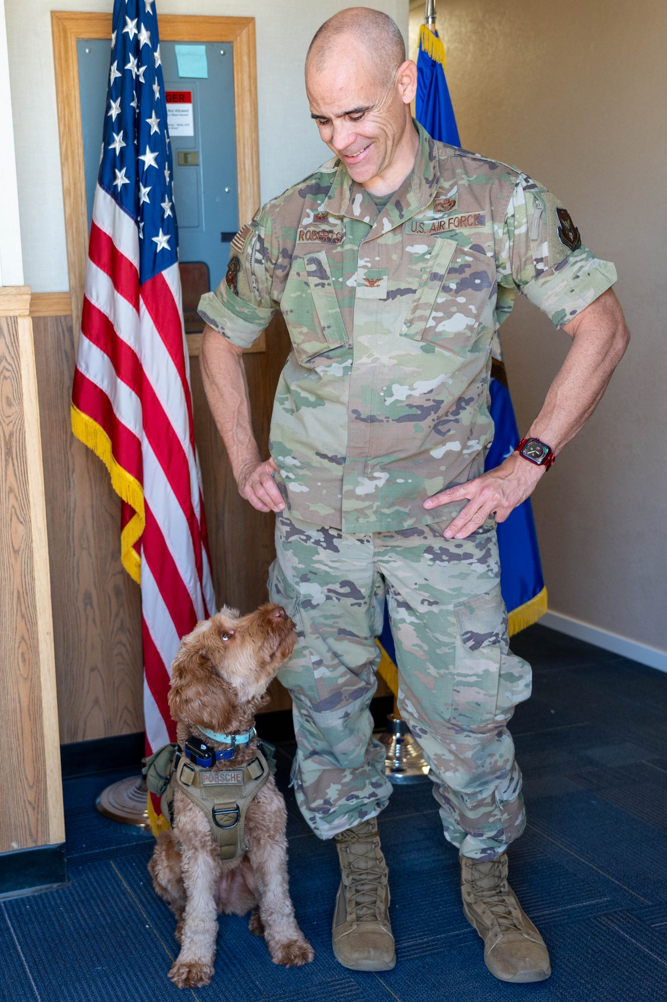 Service dog helps Colonel fight the battles back home – 22af.afrc.af.mil