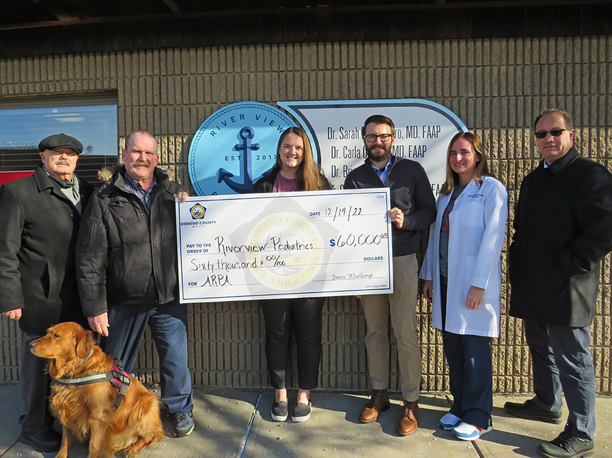 River View Pediatrics Receives ARPA Funding from Oswego County – oswegocounty.com