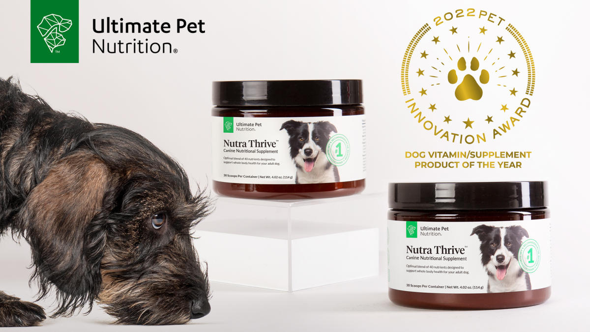 Ultimate Pet Nutrition Nutra Thrive For Dogs Nutritional Supplement … – Yahoo Finance